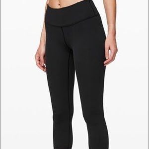 LULULEMON BLACK LEGGINGS
